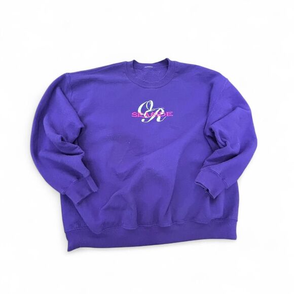 Y2K Seaside Women's Purple Sweatshirt - Picture 1 of 6